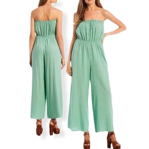 Coco Jaimeson Plaid Jumpsuit Embroidered Detail XS NWT Office School  Attire